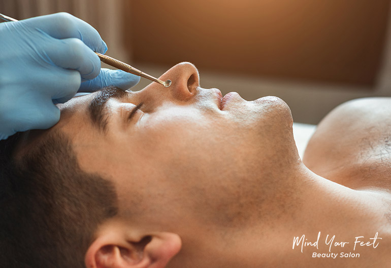 facial cleanup for men and women in colombo sri lanka at mind your feet beauty salon